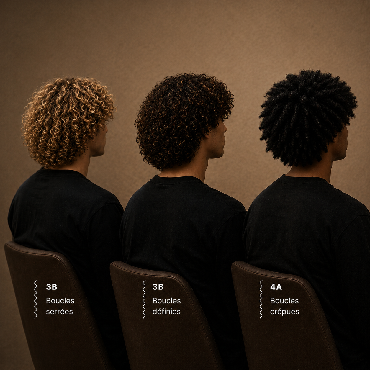 Types de boucles 3B, 3C et 4A : identifier son type de cheveux bouclés