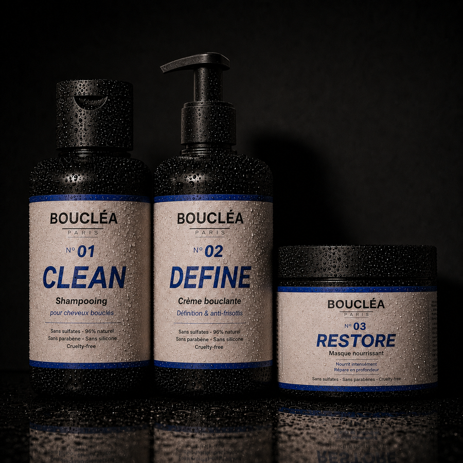 Kit Routine Cheveux Bouclés · Sans Sulfates